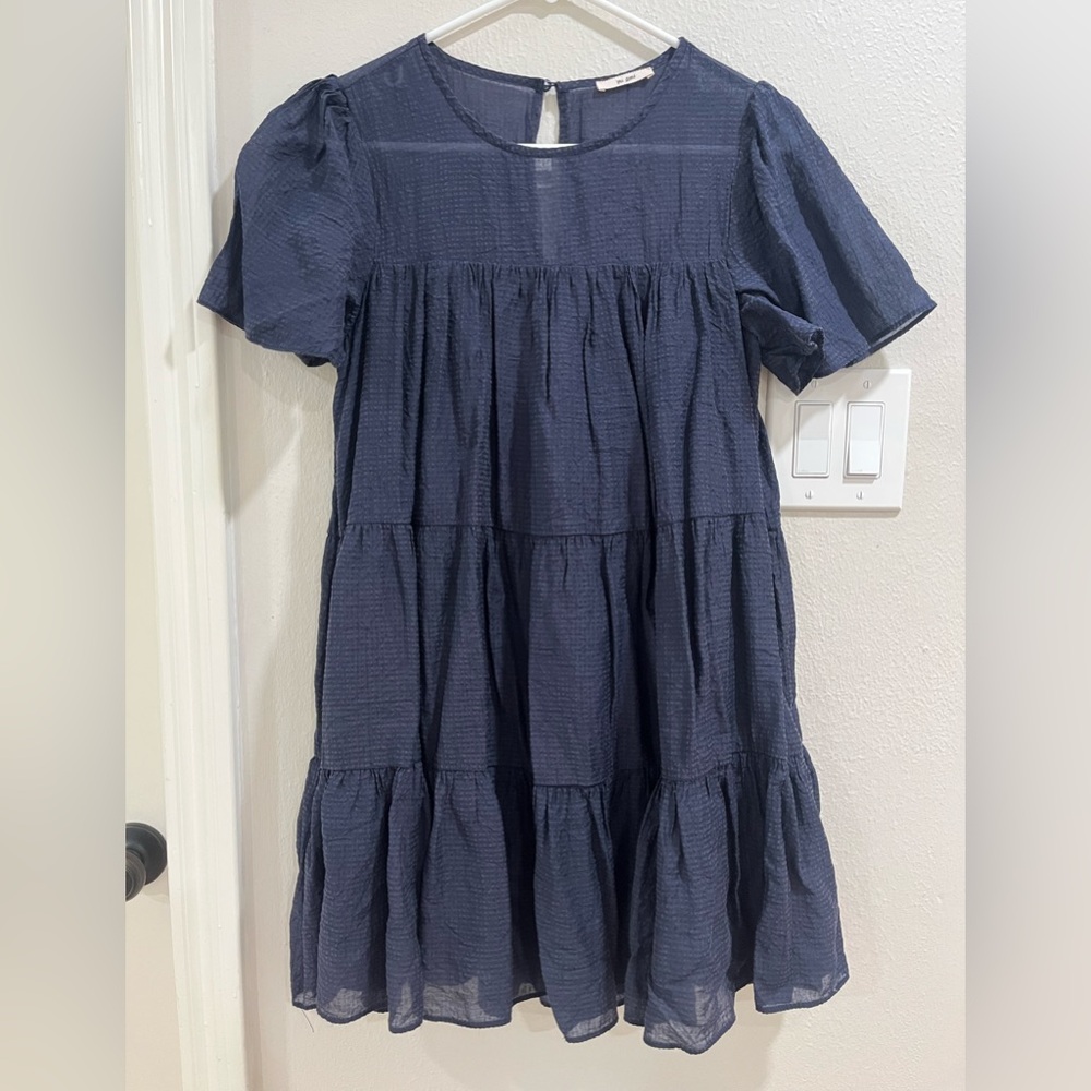 Francesca's Collections Navy Mini Dress